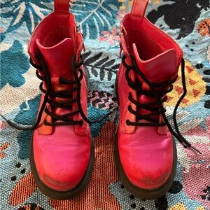 Art Class Pink Kids Boots